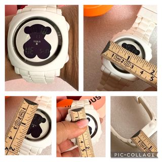 RELOJ DIGITAL TOUS NUEVO BLANCO unisex