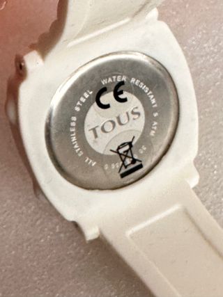 RELOJ DIGITAL TOUS NUEVO BLANCO unisex