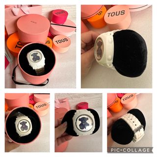 RELOJ DIGITAL TOUS NUEVO BLANCO unisex