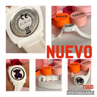 RELOJ DIGITAL TOUS NUEVO BLANCO unisex