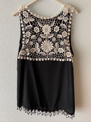 Blusa de gasa El armario de Lulú