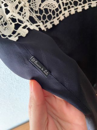 Blusa de gasa El armario de Lulú