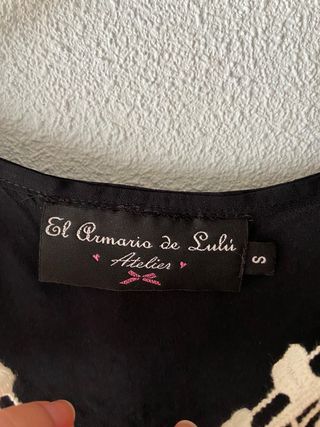 Blusa de gasa El armario de Lulú