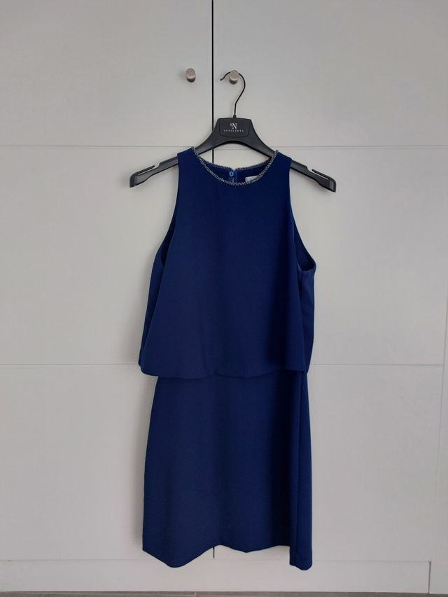 Vestido Mango azul electrico