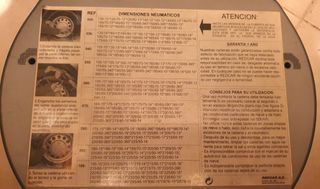 Cadena coche metálica NUEVA