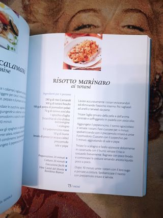 Il mare in tavola Mondadori libro di cucina