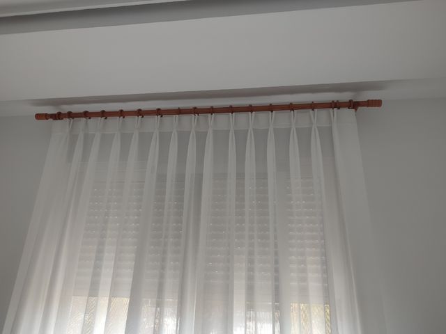 2 Barras de 1.83cm color miel