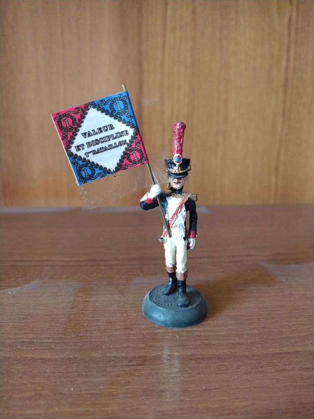 Conjunto de figuras de chumbo