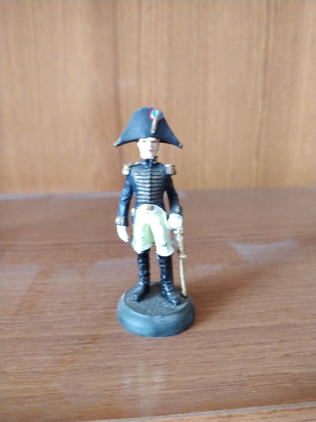 Conjunto de figuras de chumbo