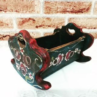 2 culle di legno per le bambole