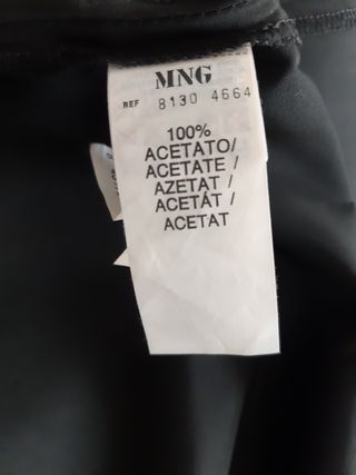 conjunto corpiño y falda negro