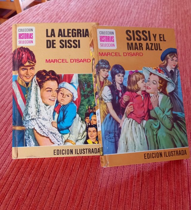 2 libros de Edit. Bruguera📚de Sissi Emperatriz⚘️