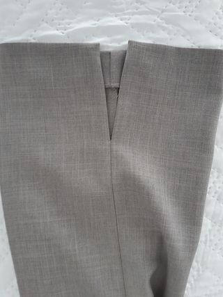 Traje, americana y pantalón gris