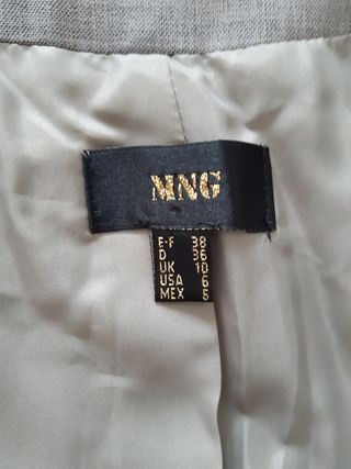 Traje, americana y pantalón gris