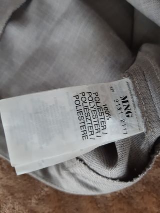 Traje, americana y pantalón gris