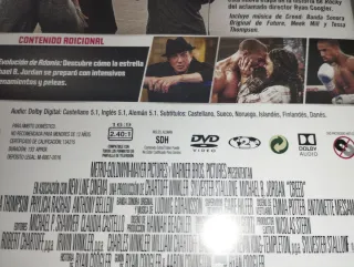 Películas en DVD. Creed La leyenda de Rocky 1 y 2