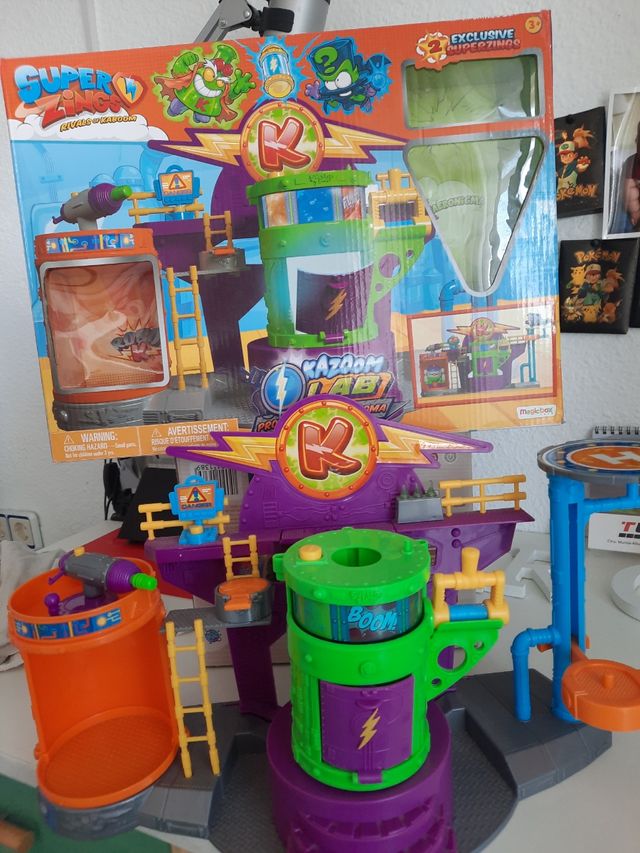 Laboratorio profesor K superzing