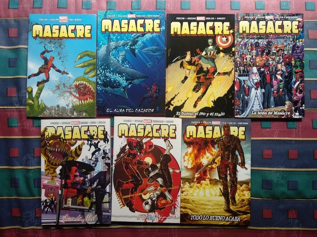 MASACRE (VOL. 4 2009-2016) COMPLETA.