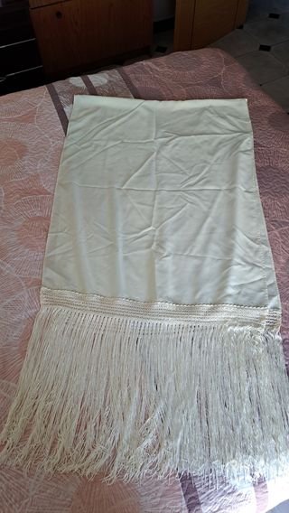 Mantón de manila rectangular