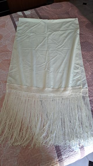 Mantón de manila rectangular