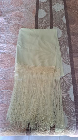 Mantón de manila rectangular