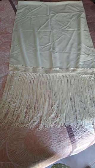 Mantón de manila rectangular