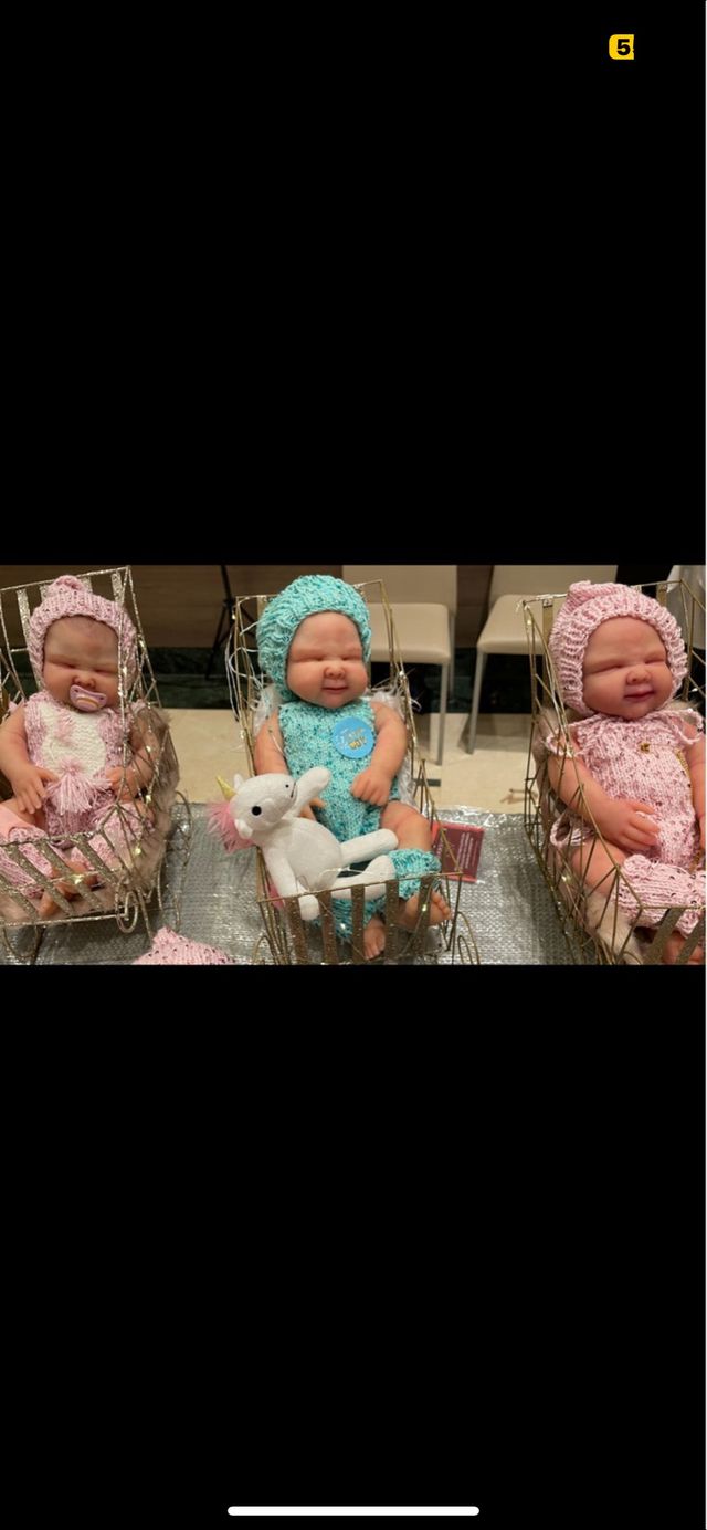 Reborn silicona mira mi perfil