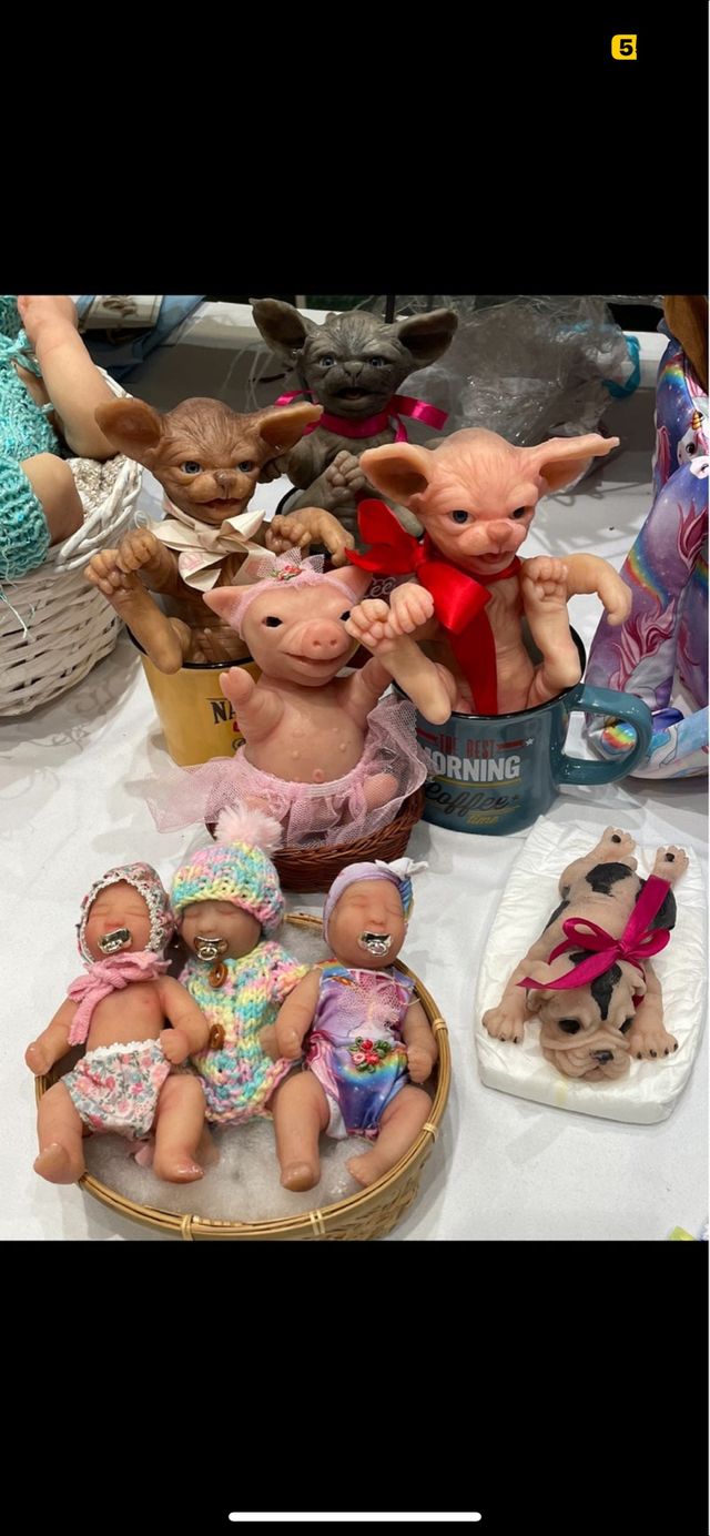 Reborn silicona mira mi perfil