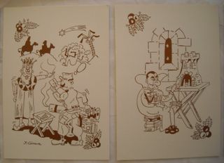 postales navideñas Academia General Militar