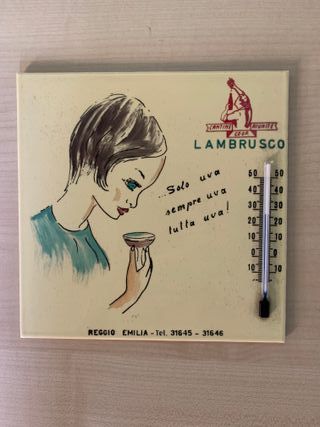 Termometro su ceramica - Lambrusco