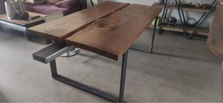 Mesa de comedor en roble americano