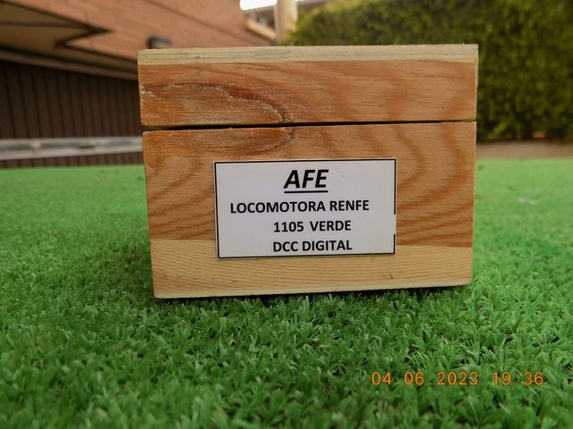LOCOMOTORA RENFE 1100 PRE-UIC H0 CONTINUA DIGITAL