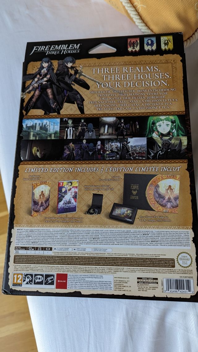 Fire Emblem Three Houses Limited Edition Switch