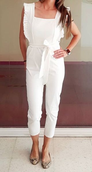 Mono elástico beige