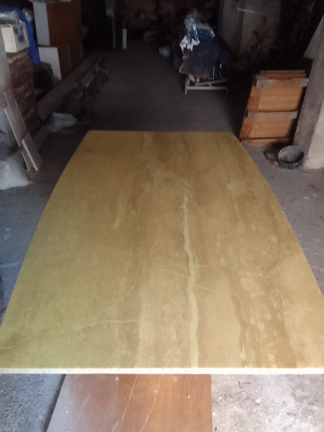 Mesa mármol travertino 