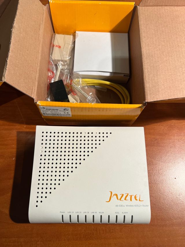 Router JAZZTEL ADSL2 wifi N