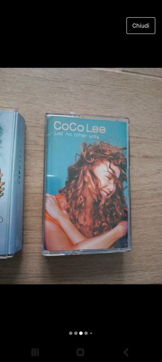 Lotto di 3 musicassette di Coco Lee
