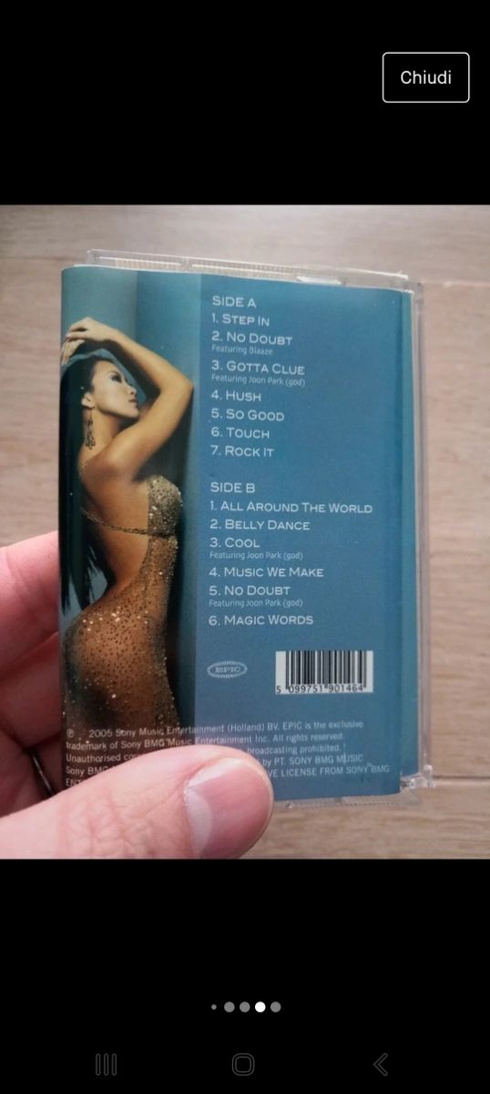 Lotto di 3 musicassette di Coco Lee