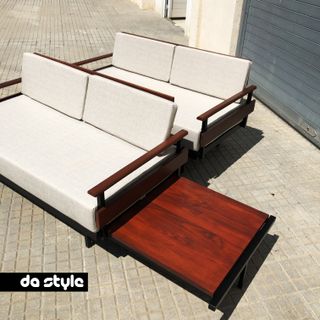 Sofas vintage midcentury 1960 France