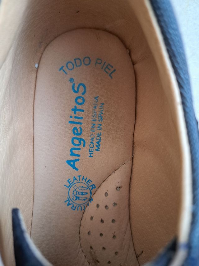 Zapatos de vestir azules Angelitos