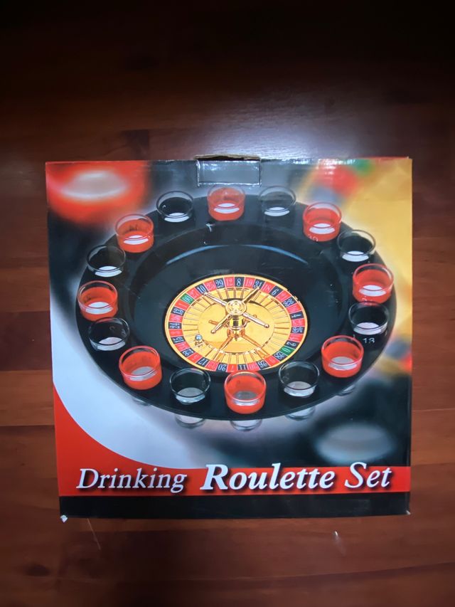 Gioco Drinking Roulette Set