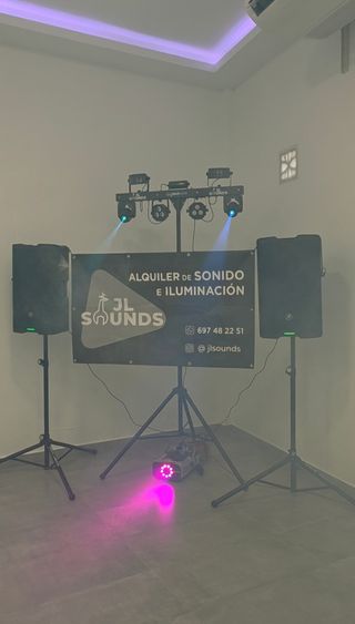 ALQUILER SONIDO E ILUMINACIÓN