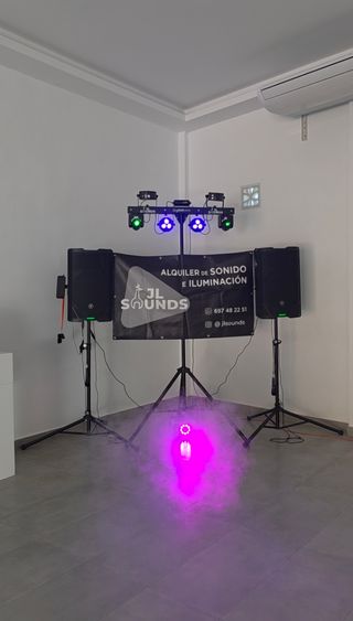ALQUILER SONIDO E ILUMINACIÓN