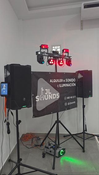 ALQUILER SONIDO E ILUMINACIÓN