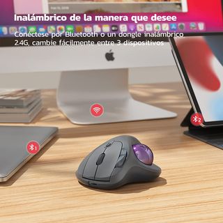 Ratón inalámbrico con Bola, A ESTRENAR.