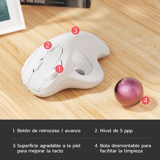 Ratón inalámbrico con Bola, A ESTRENAR. 