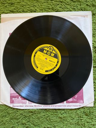 Vinilo original 1958 Película Gigi