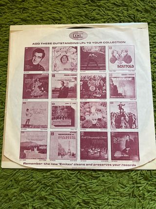 Vinilo original 1958 Película Gigi