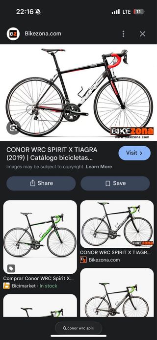 Bicicleta de carretera  - BAJA DE PEECIO !!