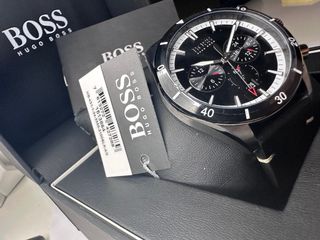 Reloj boss correa de piel Nuevo 